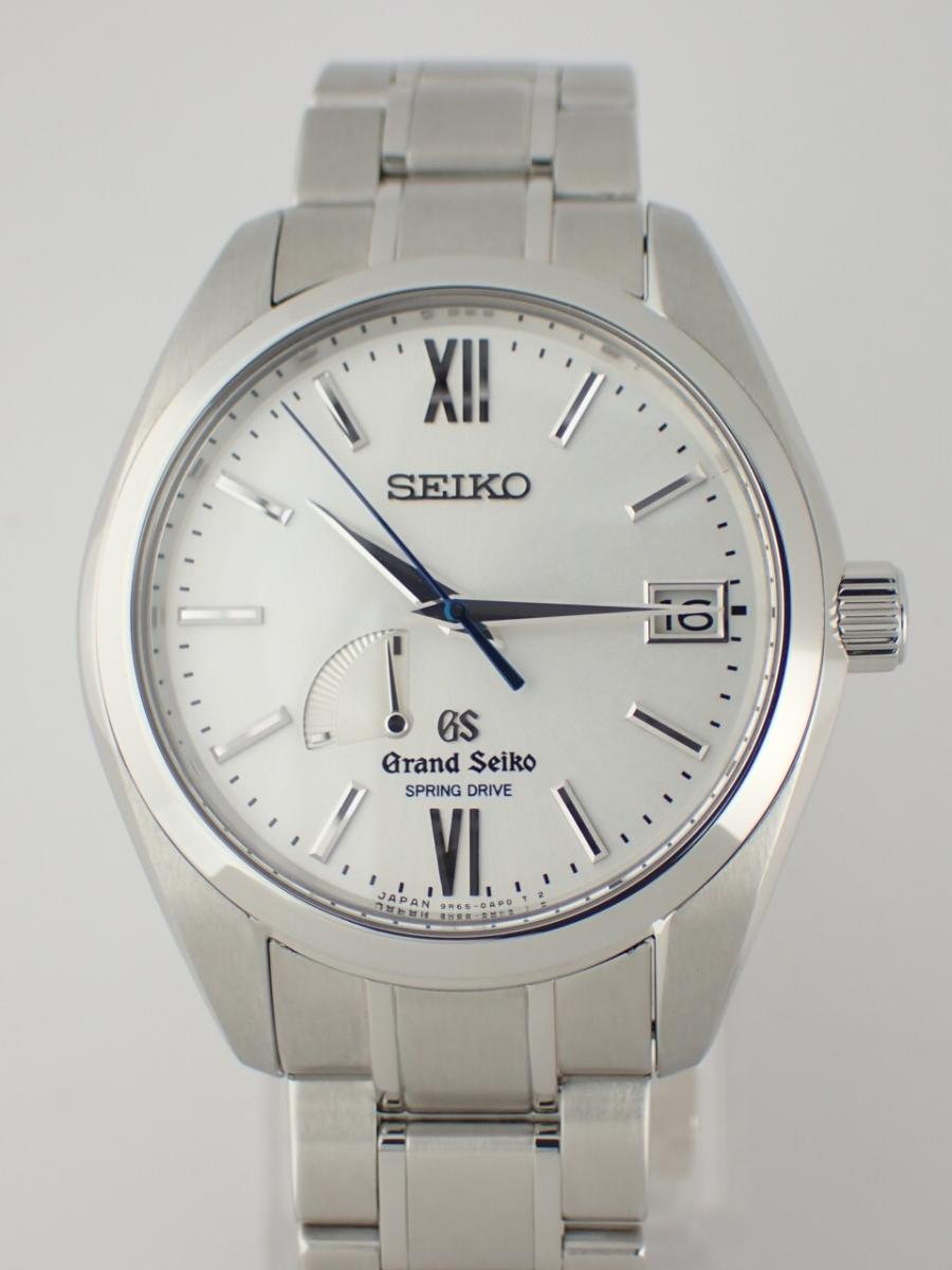 グランドセイコー スプリングドライブ SBGA077 シルバー 40mm径、メンズ、数量限定モデル(A※小傷あり)
