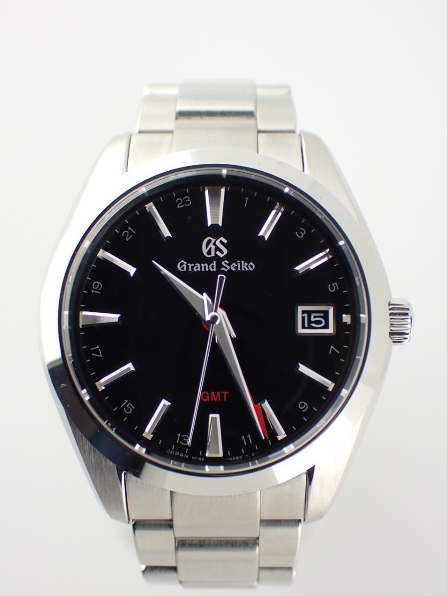 グランドセイコー 9Fクォーツ SBGN013 ブラック 40mm径、メンズ(A※小傷あり、中古美品)