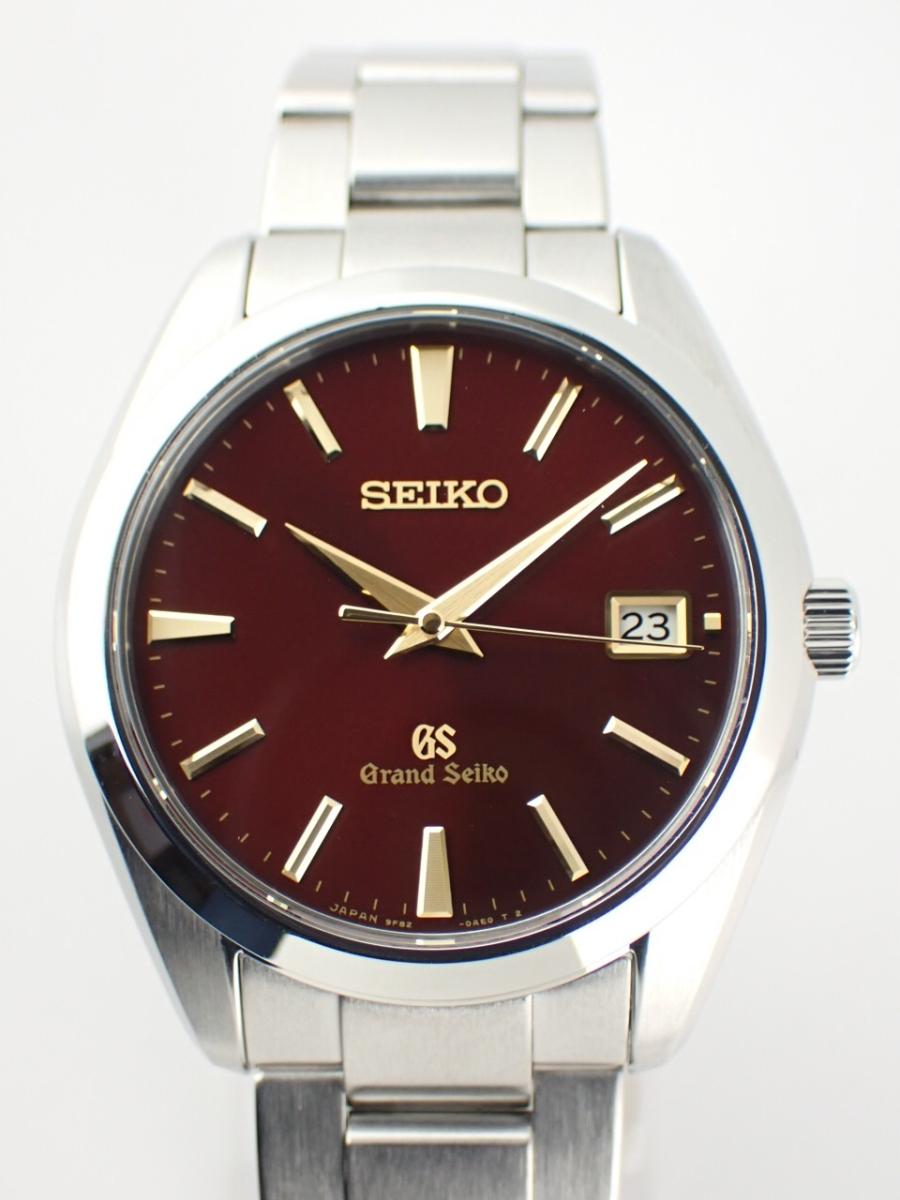グランドセイコー 9Fクォーツ SBGV027 レッド 40mm径、メンズ、数量限定モデル(AA※中古美品)