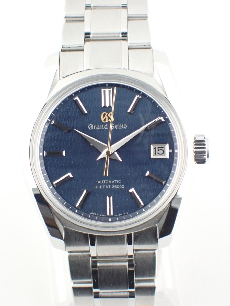 グランドセイコー メカニカルハイビート SBGH273 ブルー 40mm径、メンズ(AA※中古美品)
