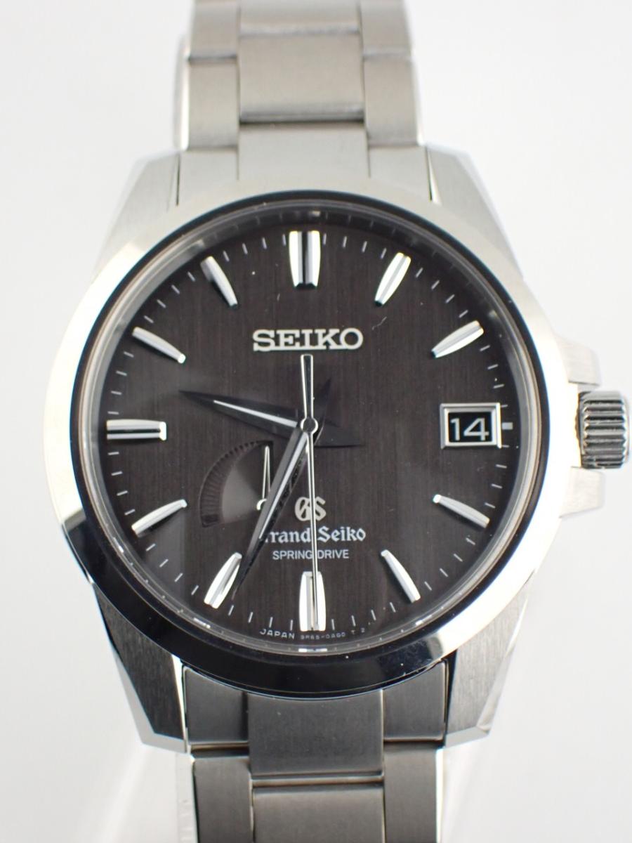 グランドセイコー スプリングドライブ SBGA281 グレー 39mm径、メンズ(A※傷あり中古)