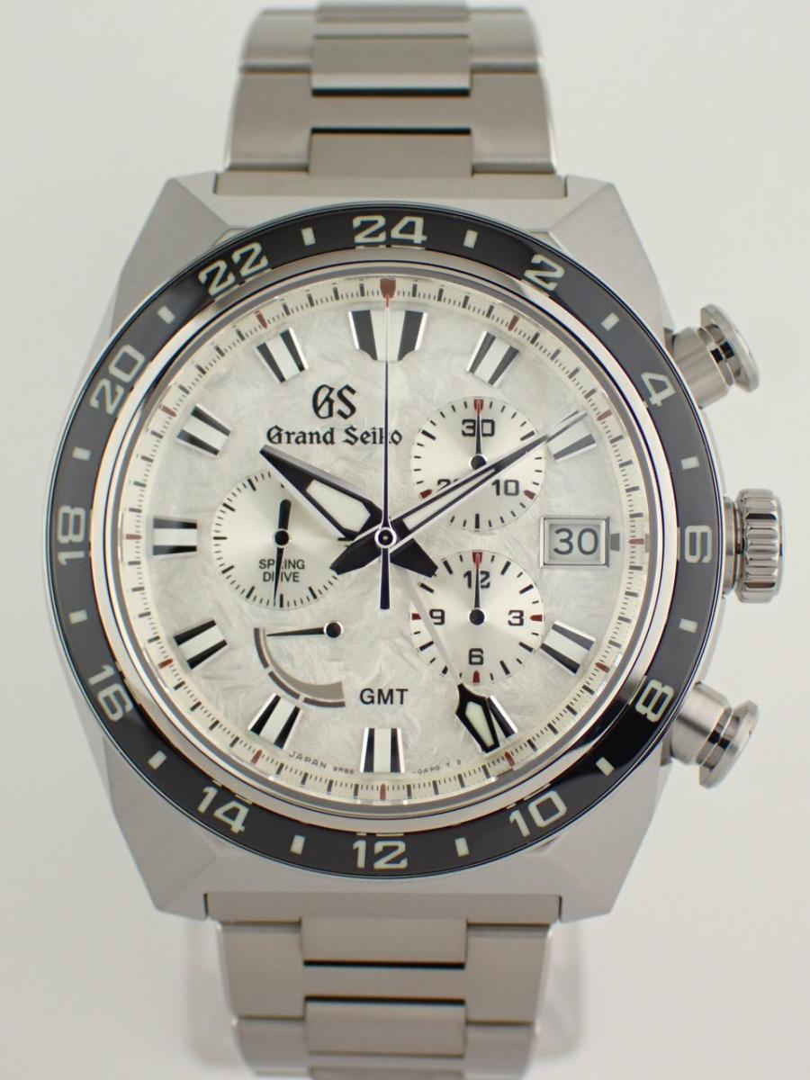グランドセイコー スポーツコレクション SBGC253 シャイニーホワイト GMT、クロノグラフ、パワーリザーブ(NS※新品)