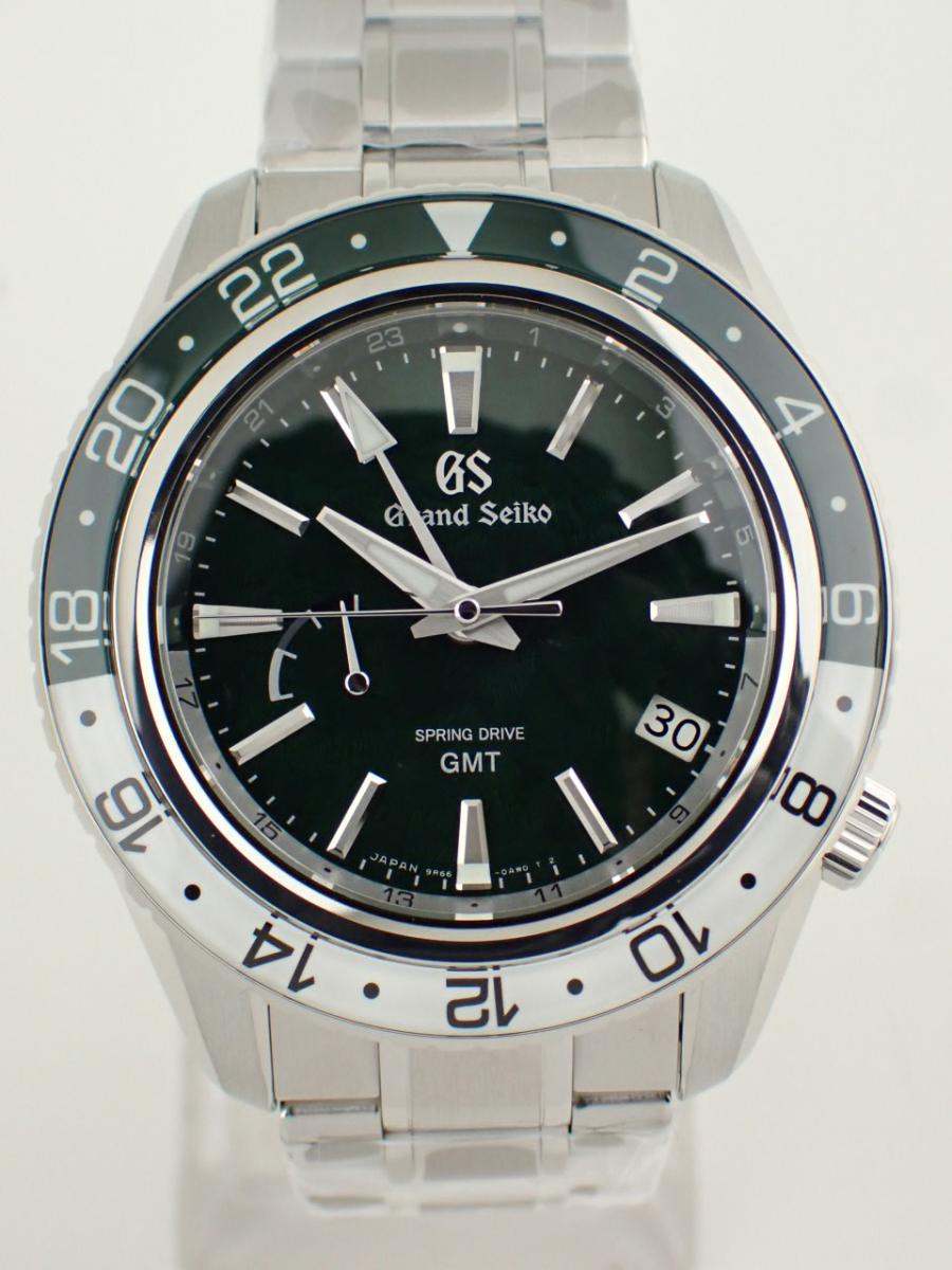 グランドセイコー スプリングドライブ SBGE295 グリーン マスターショップ限定 GMT、サファイアガラスベゼル、メンズ(NS※新品)