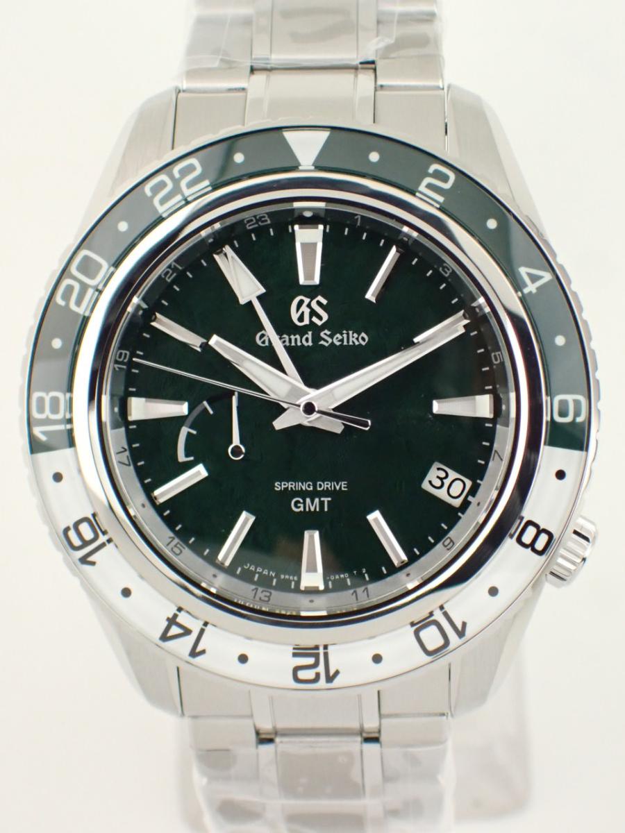 グランドセイコー スプリングドライブ SBGE295 グリーン 44mm、GMT、サファイアガラスベゼル(NS※新品)