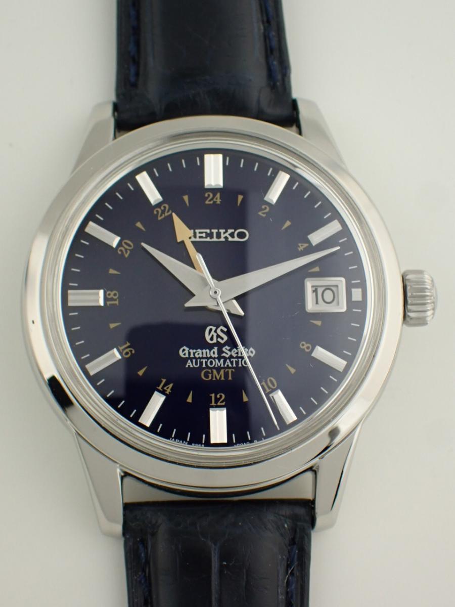 グランドセイコー メカニカル自動巻 SBGM031 ネイビー 39mm径、メンズ、数量限定モデル(AB※傷あり中古)