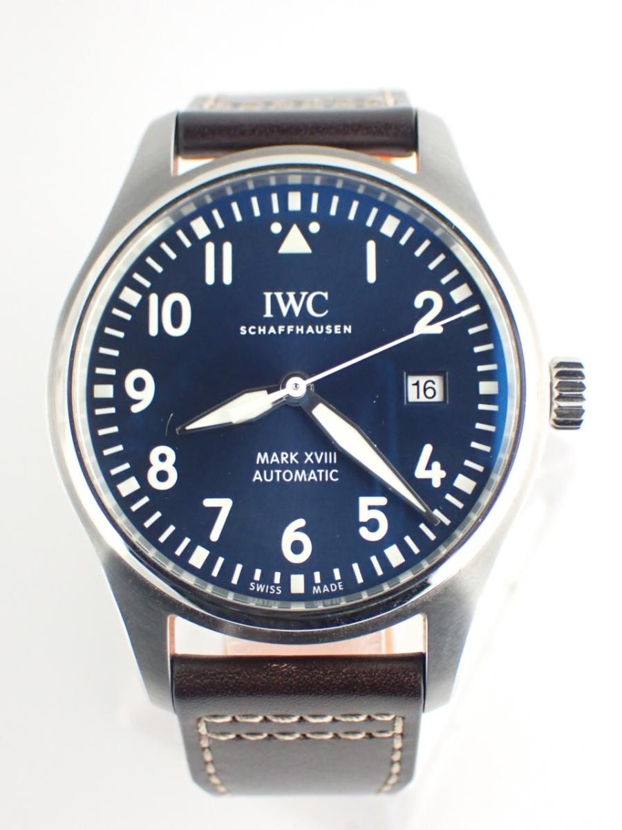 IWC パイロットウォッチ IW327010 ブラック 40mm径、メンズ(A※小傷あり)