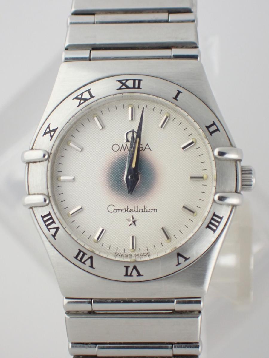 オメガ コンステレーション 1512.30 シルバー 33mm径、メンズ(C※不動品、文字盤やけ)