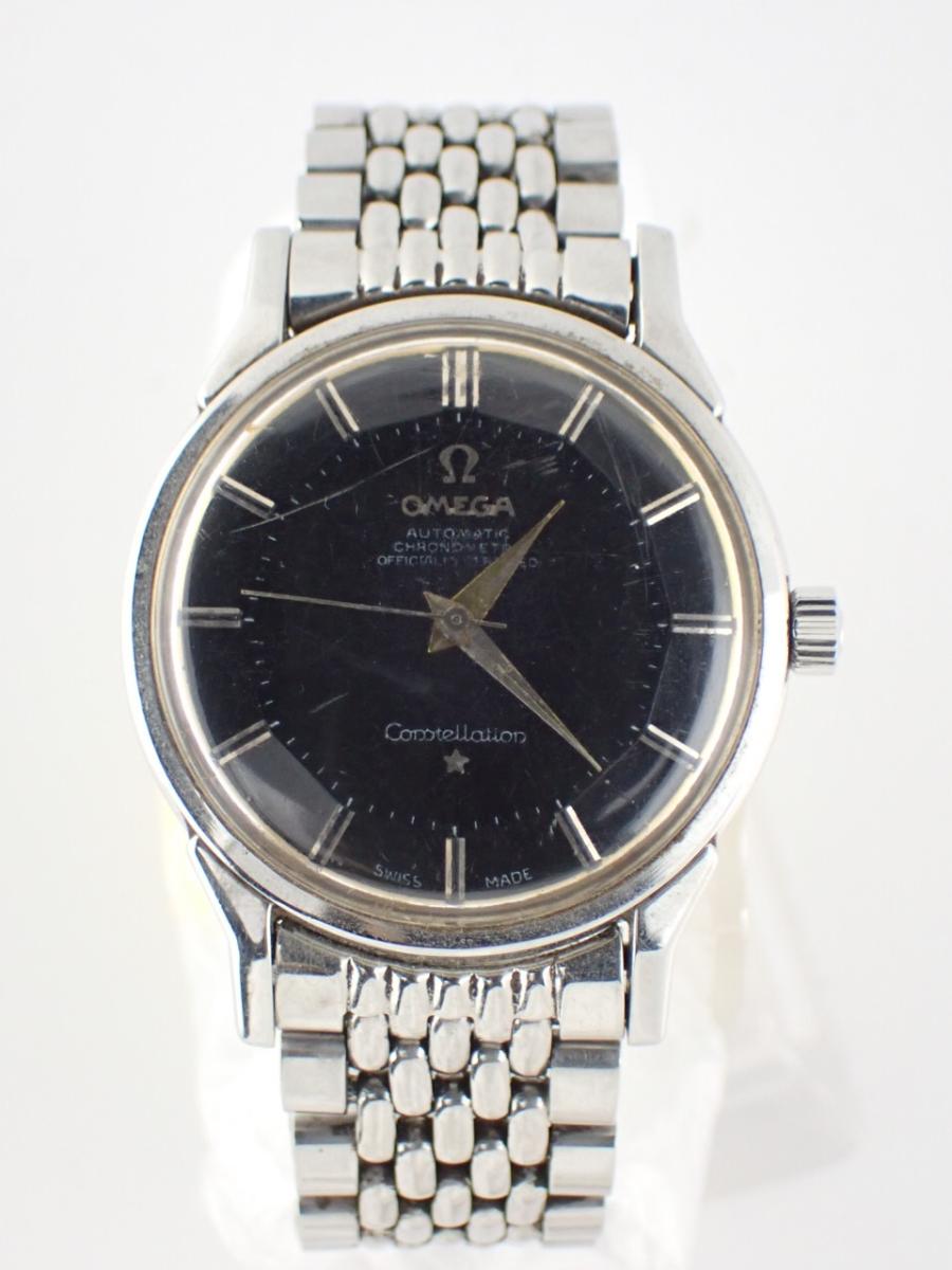 オメガ コンステレーション 14381 ブラック 35mm径、メンズ(B※全体傷)