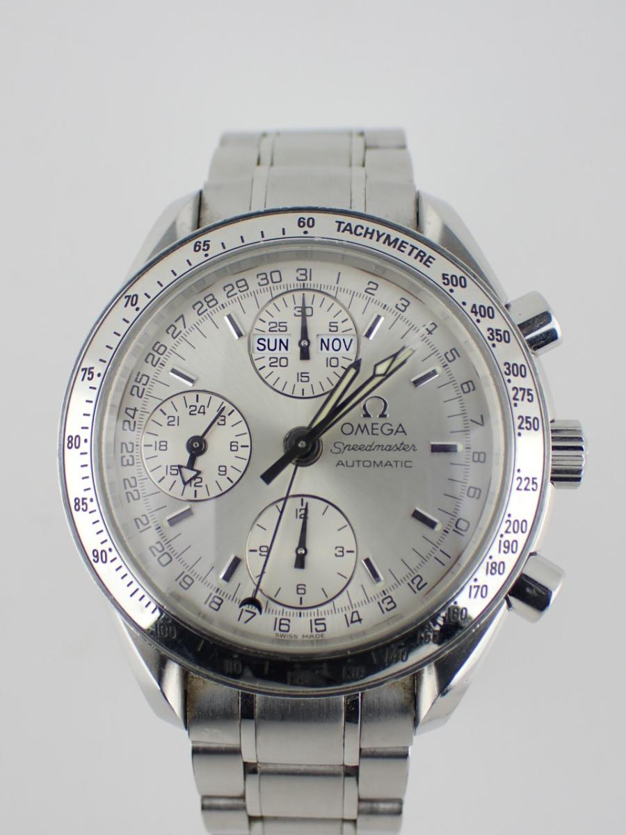 オメガ スピードマスター 3523.30 シルバー 39mm径、メンズ(AB※傷あり中古)