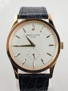 パテックフィリップ カラトラバ 5196J-001 A※傷あり中古、変色有 内箱、外箱、保証書