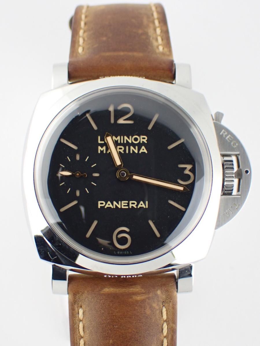 パネライ ルミノール1950 PAM00422 ブラック 47mm径、メンズ(A※傷あり中古)