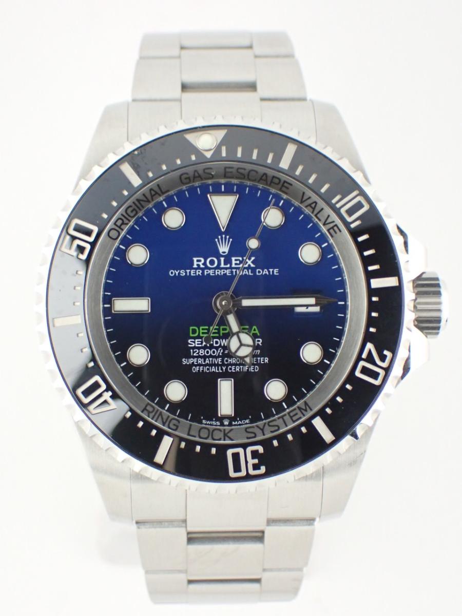 ロレックス シードゥエラー 126660 ブルー 44mm径、メンズ(AA※きれいな中古)