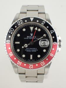 ロレックス GMTマスター2 16710 A※傷あり中古 内箱、外箱、保証書、コマ