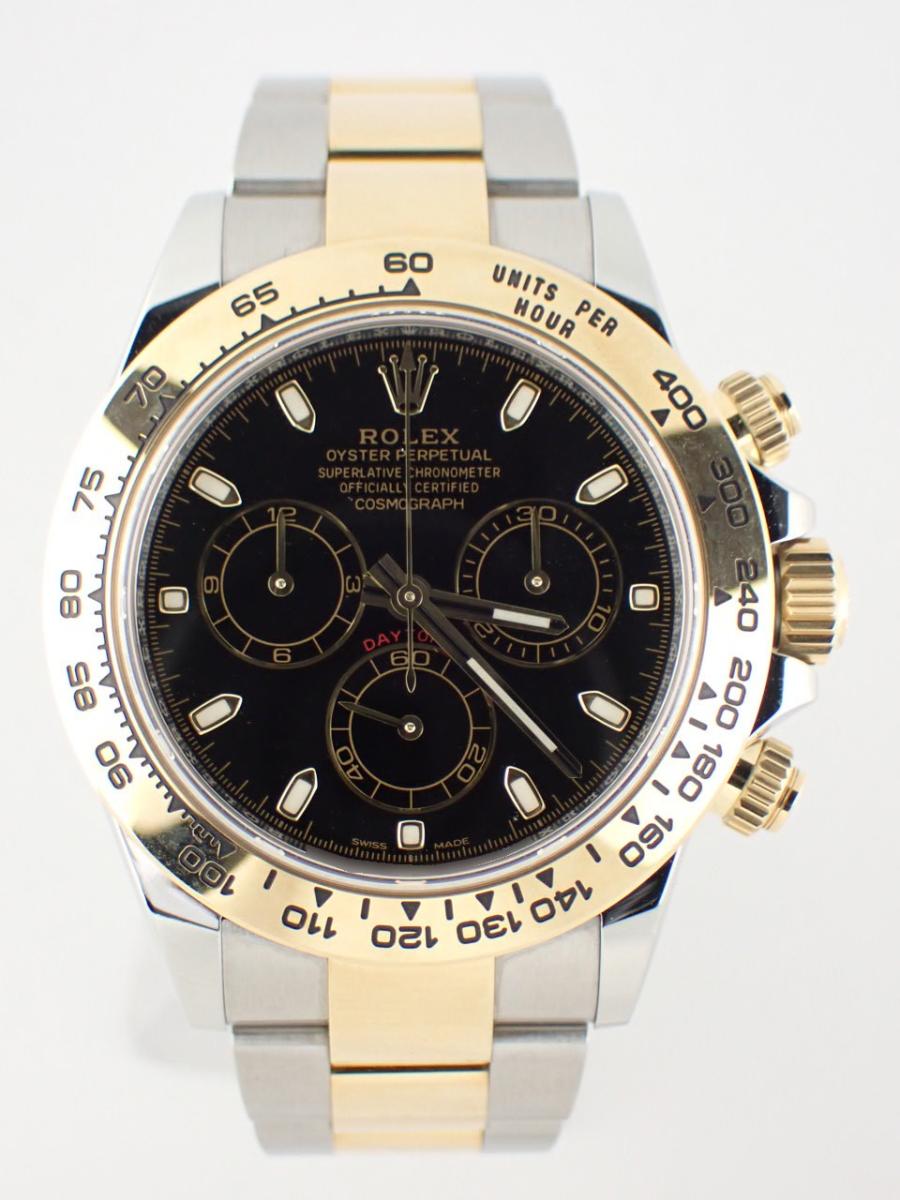 ロレックス デイトナ 116503 ブラック 40mm径、メンズ(AA※きれいな中古、スクラッチ有)
