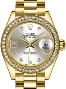 ロレックス レディデイトジャスト 279138rbr-0001 新品未使用 内箱 外箱 保証書