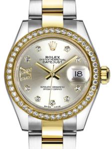 ロレックス レディデイトジャスト 279383rbr-0004 新品未使用 内箱 外箱 保証書