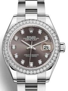 ロレックス レディデイトジャスト 279384rbr-0018 新品未使用 内箱 外箱 保証書