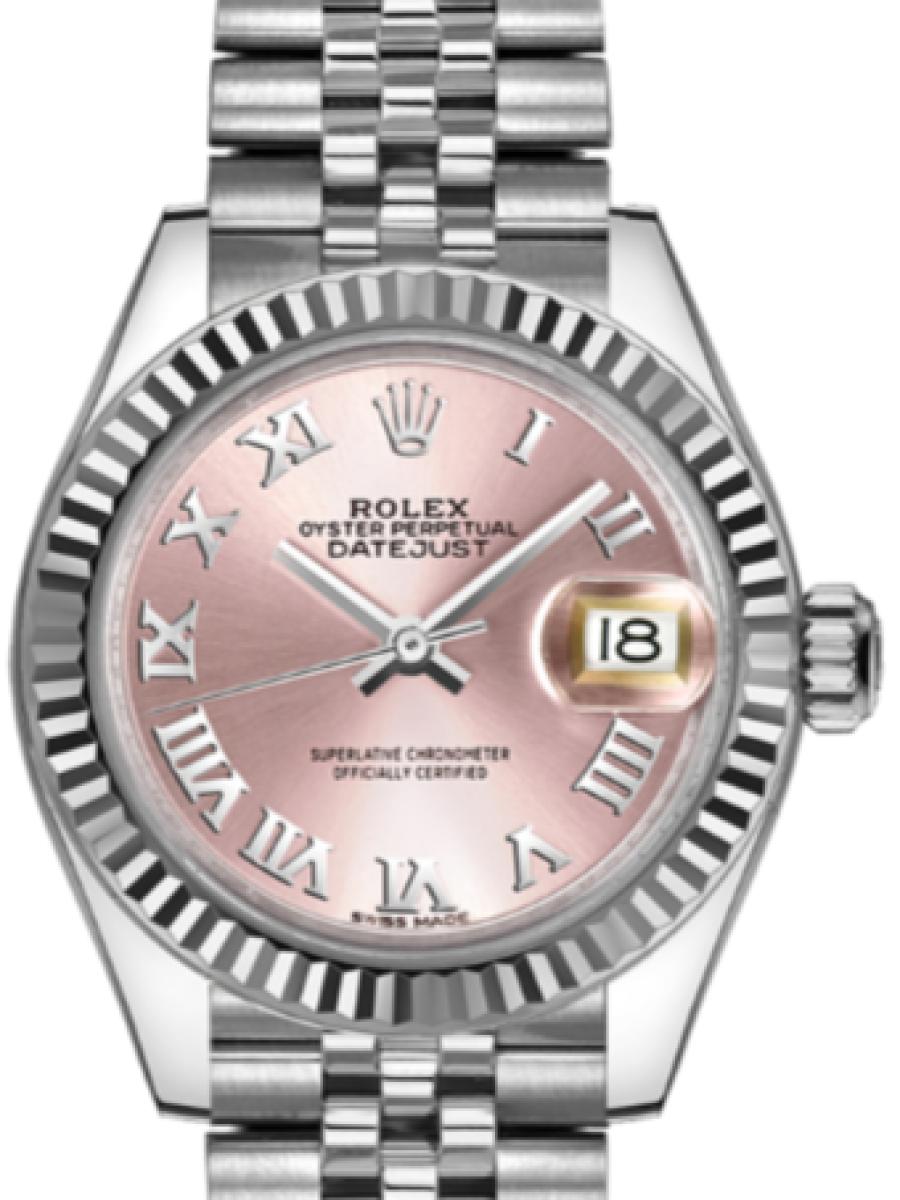 ロレックス レディデイトジャスト 279174-0017 ピンク オイスター　オイスタースチール＆ホワイトゴールド　 レディース　28ｍｍ　キャリバー 2236　パワーリザーブ 約55時間(新品未使用)