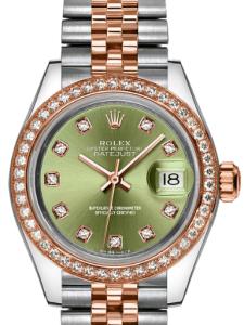 ロレックス レディデイトジャスト 279381rbr-0007 新品未使用 内箱 外箱 保証書