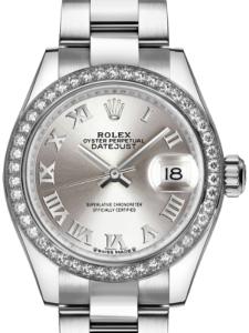 ロレックス レディデイトジャスト 279384rbr-0010 新品未使用 内箱 外箱 保証書