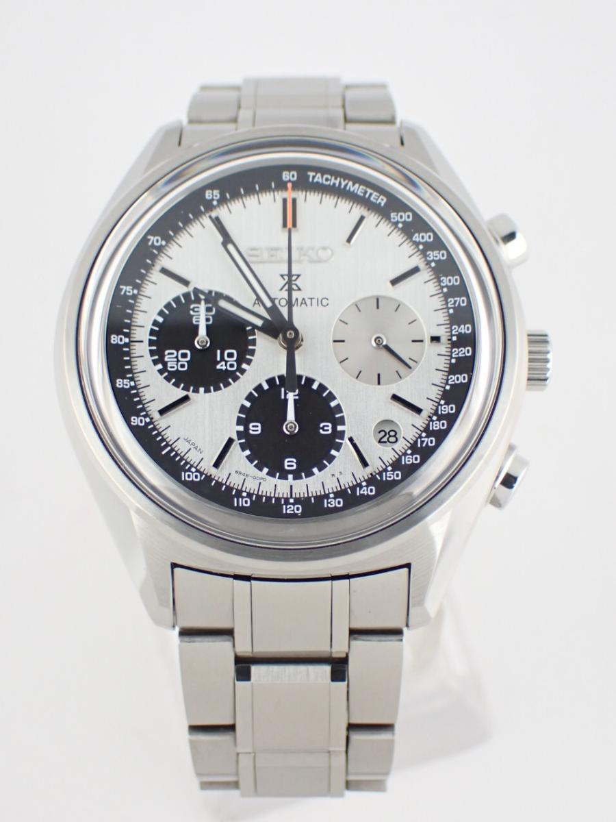 セイコー プロスペックス SBEC005 シルバー 41mm径、メンズ、数量限定モデル(A※小傷あり、美品)
