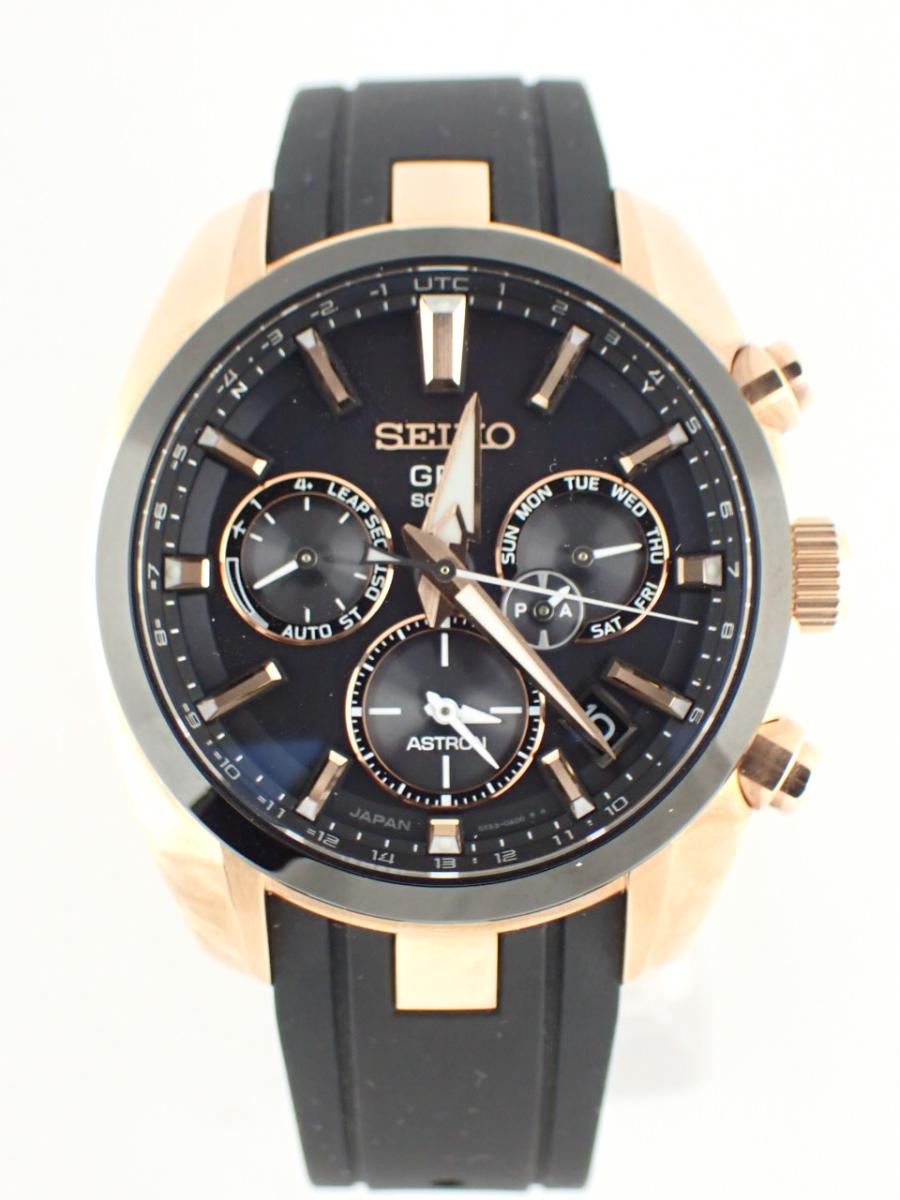 セイコー アストロン SBXC024 ブラック 42mm径、メンズ(A※一部変色有)