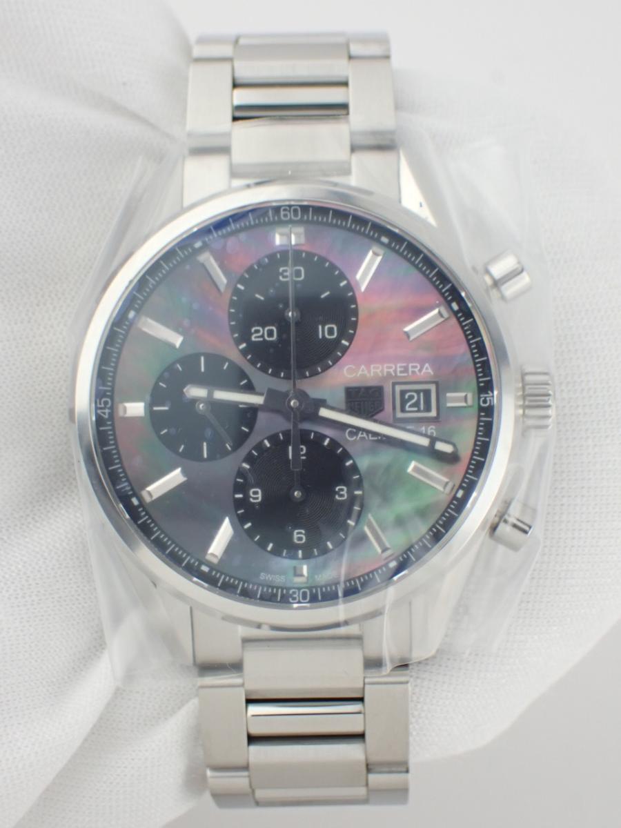 タグホイヤー カレラ CBK2116.BA0715 MOP 41mm径、メンズ(AA※中古美品、クリーニング後未使用)