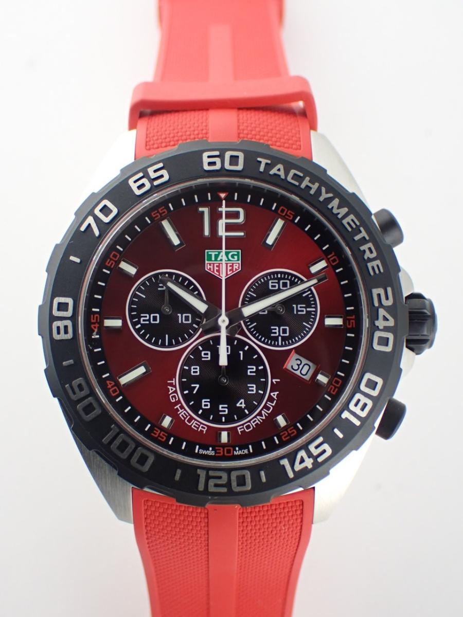 タグホイヤー フォーミュラ1 CAZ101AN.FT8055 レッド 43mm径、メンズ(NS※新品)