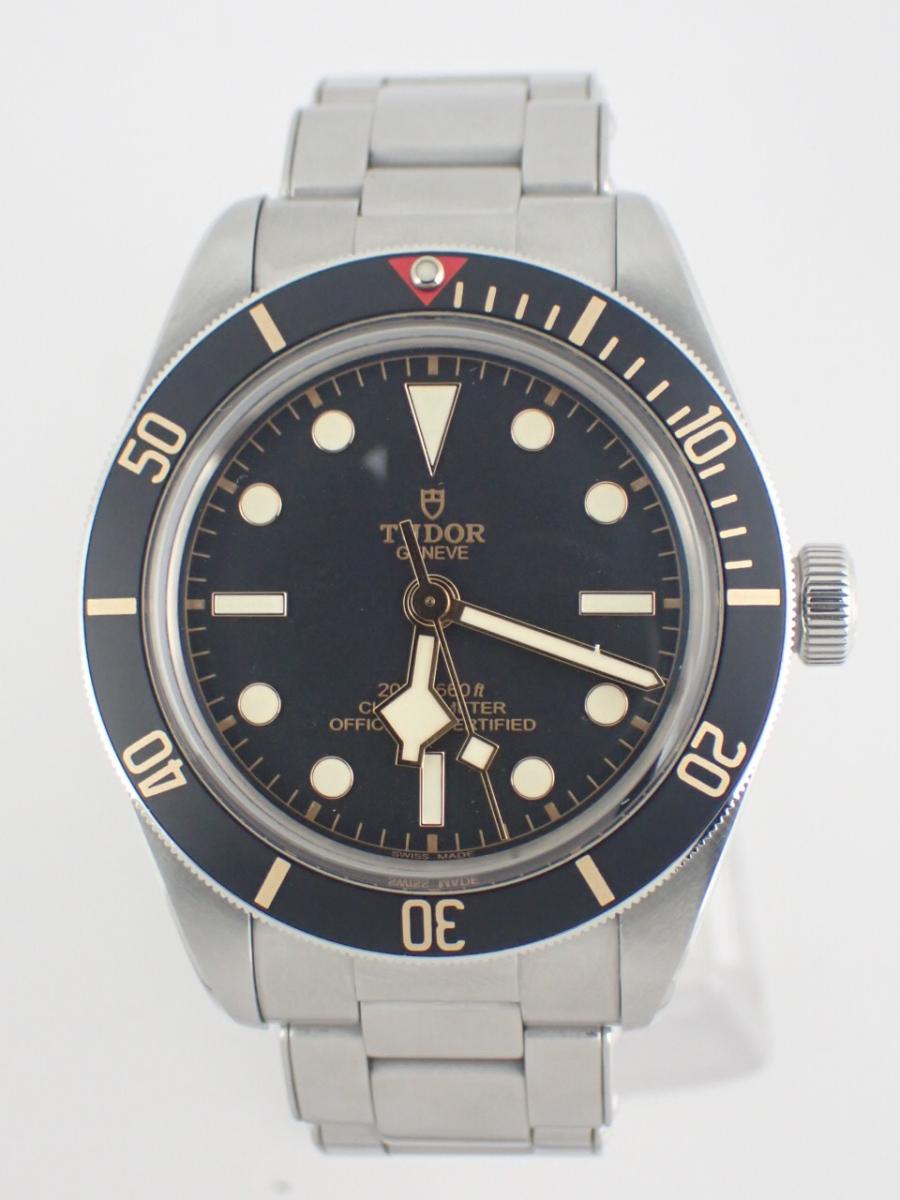 チューダー ブラックベイ 79030N ブラック 39mm径、メンズ(A※傷あり中古)