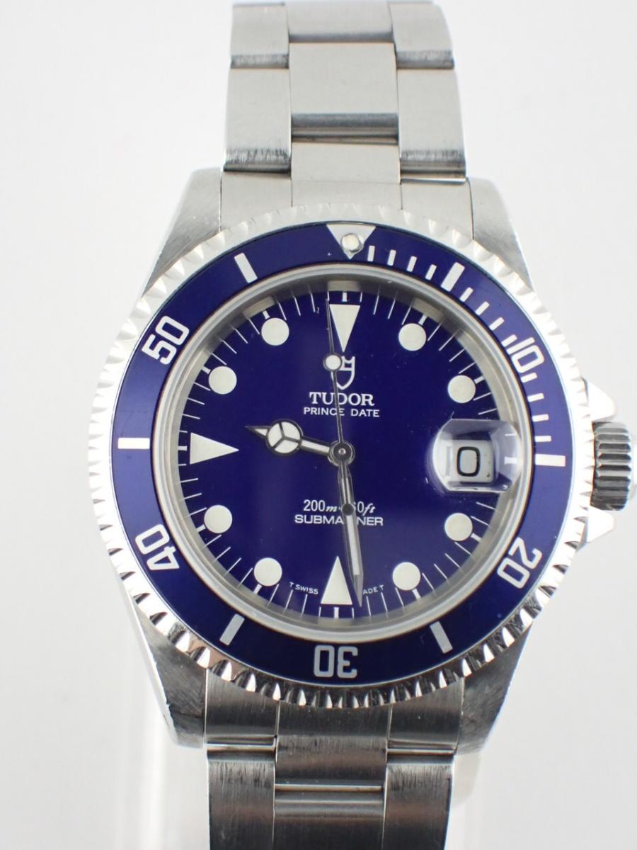 チューダー サブマリーナ 79190 ブルー 40mm径、メンズ(A※傷あり中古)