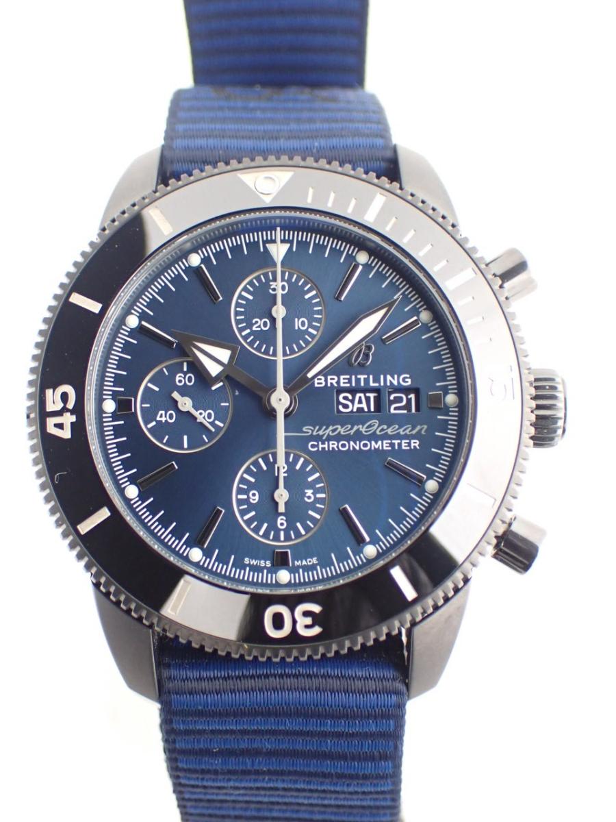 ブライトリング スーパーオーシャン M133132A1C1W1 ブルー 44mm径、メンズ(NS※新品)