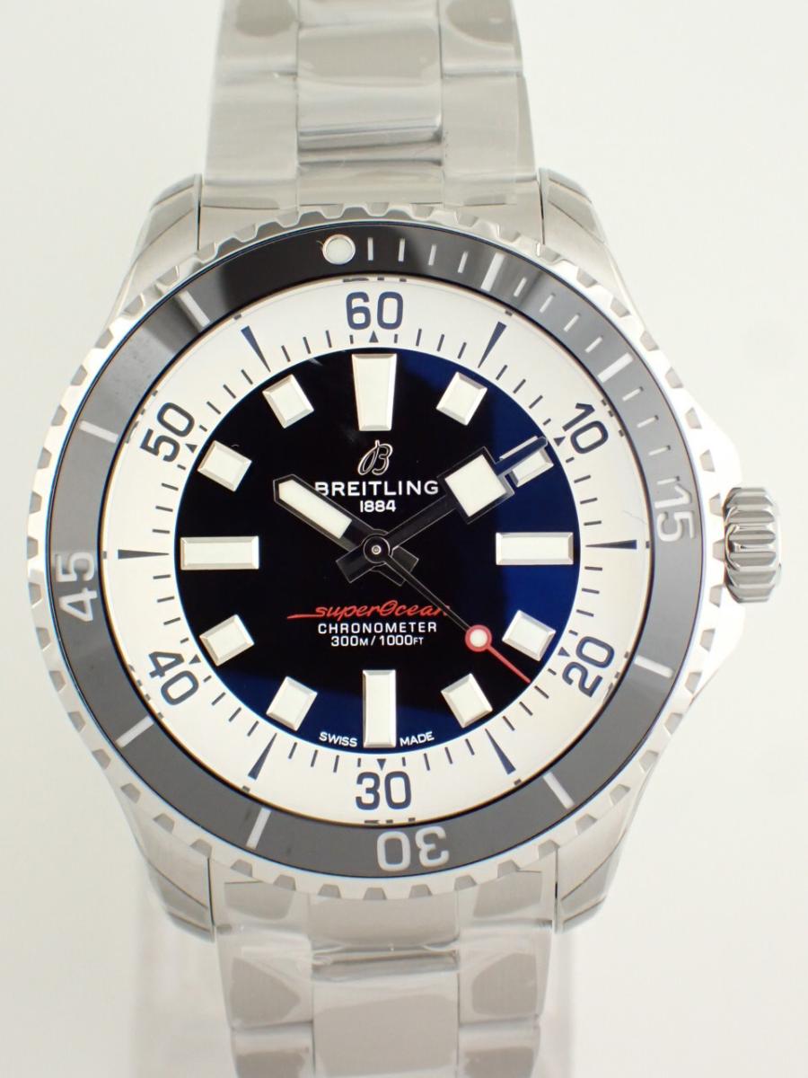 ブライトリング スーパーオーシャン A17376211B1A1 ブラック 44mm径、メンズ(NS※新品)
