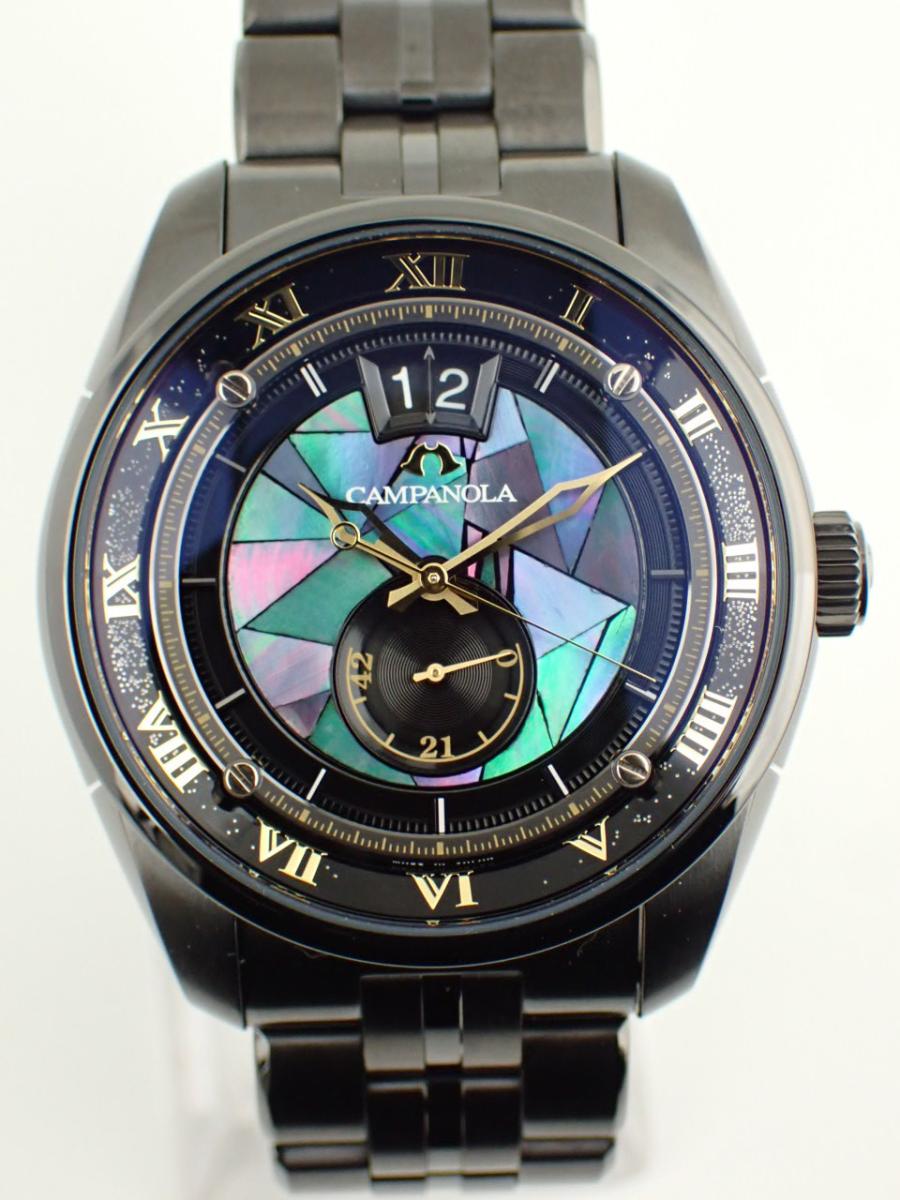 カンパノラ メカニカルコレクション NZ0004-57E ブラック 42mm径、メンズ、数量限定モデル(NS※新品)