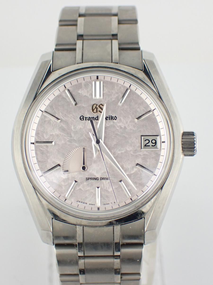 グランドセイコー スプリングドライブ SBGA443 ピンク 40mm径、メンズ(AA※中古美品)