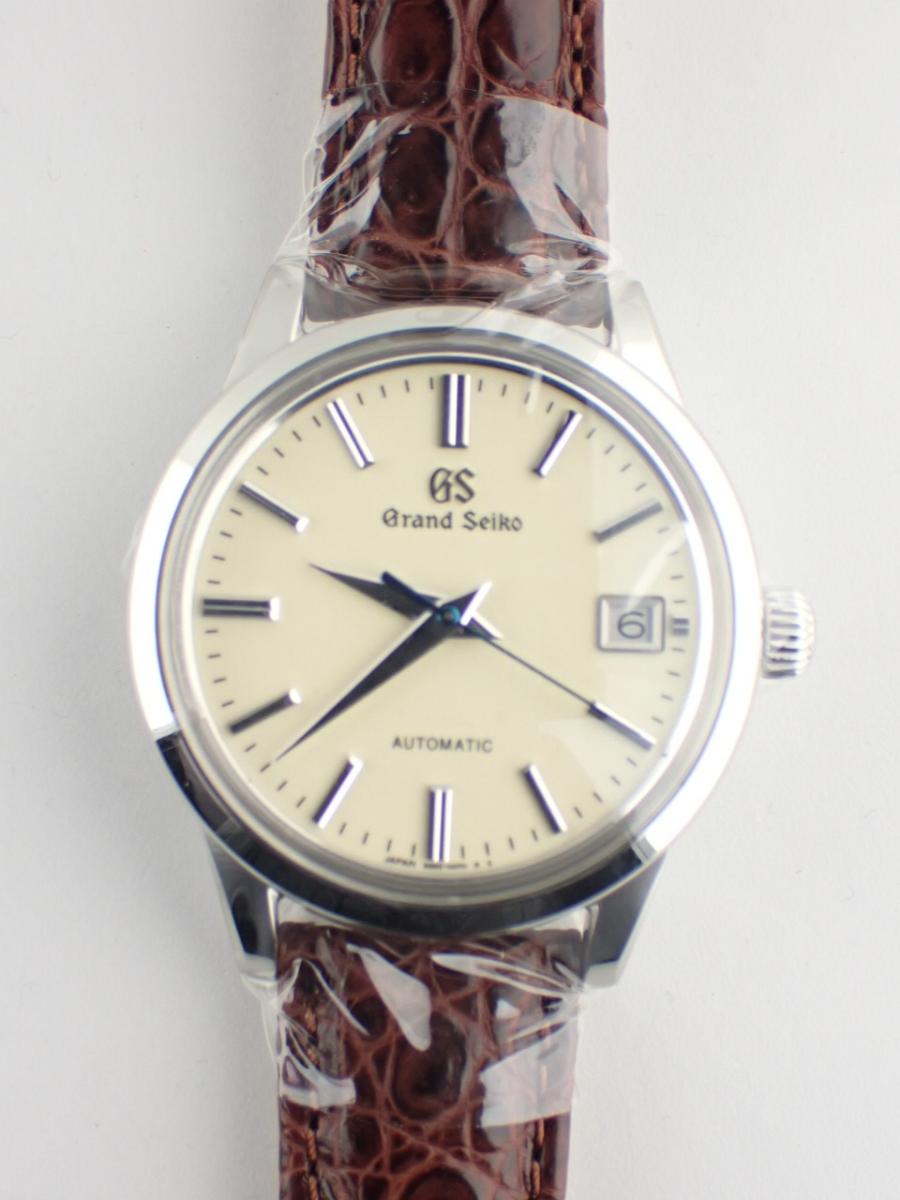 グランドセイコー メカニカル自動巻 SBGR261 アイボリー 39mm径、メンズ(AA※中古美品)