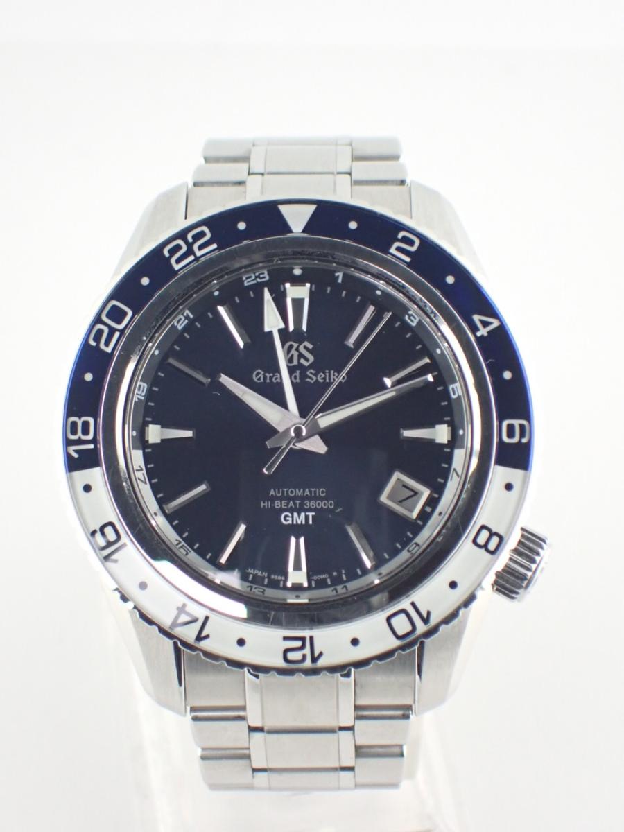 グランドセイコー メカニカルハイビート SBGJ237 ブルー 44mm径、メンズ(AA※中古美品)