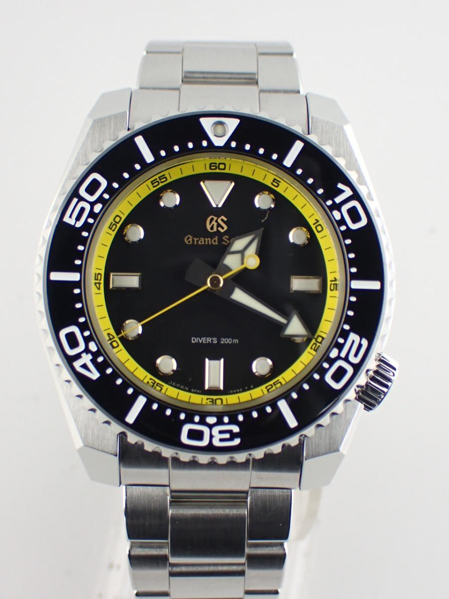 グランドセイコー 9Fクォーツ SBGX339 ブラック 43mm径、メンズ、数量限定モデル(A※小傷、打ち傷あり)