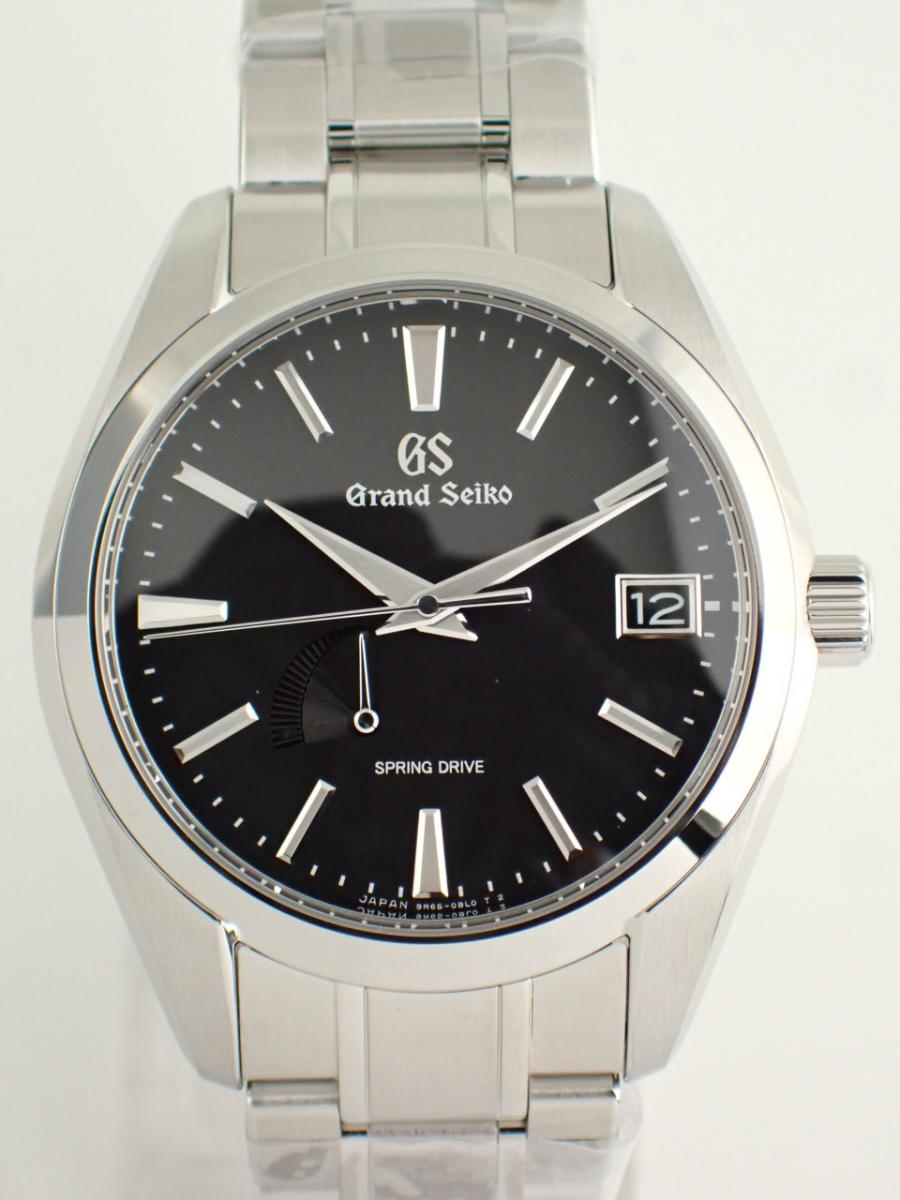 グランドセイコー スプリングドライブ SBGA203 ブラック 41mm、デイト、メンズ(NS※新品)