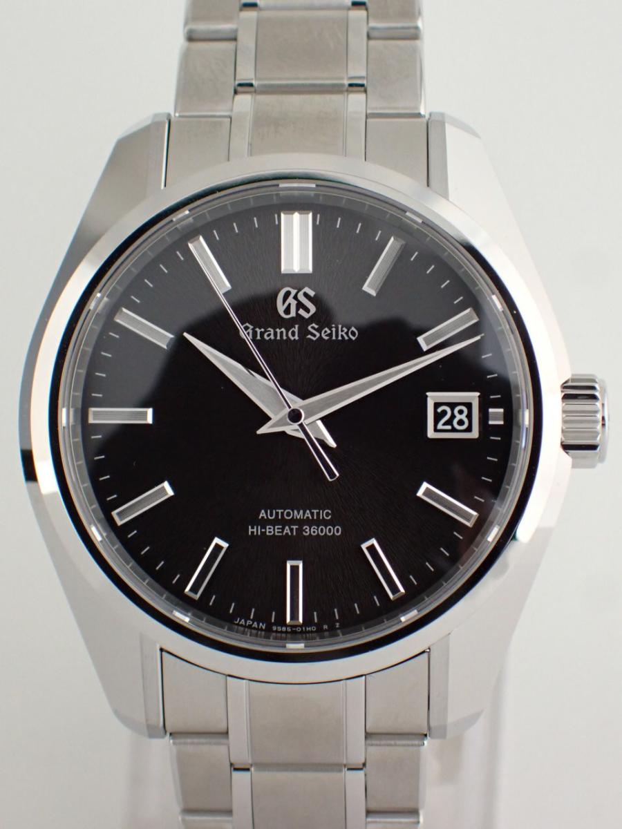 グランドセイコー メカニカルハイビート SBGH301 ブラック 40mm、岩手山、メンズ(NS※新品)