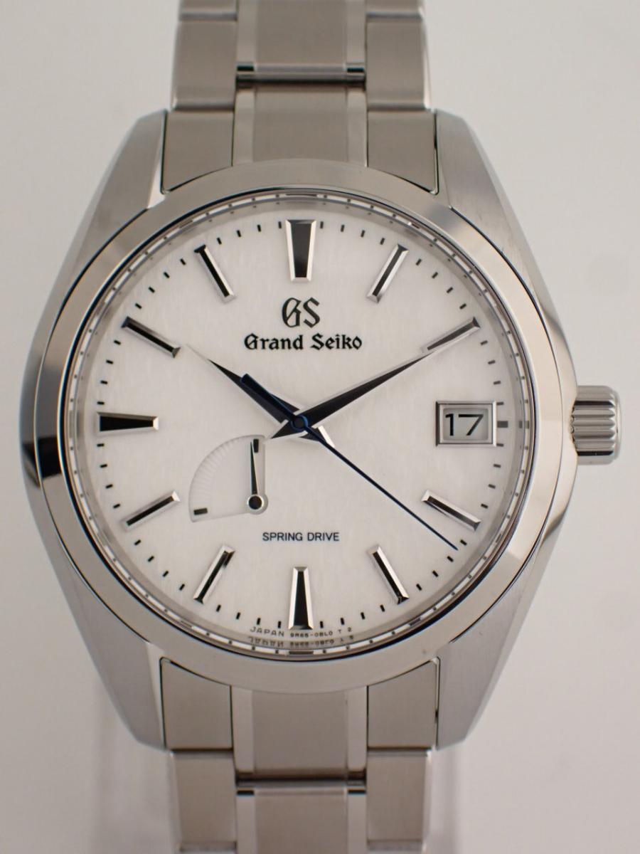 グランドセイコー スプリングドライブ SBGA211 ホワイト マスターショップ限定 雪白、デイト、メンズ(NS※新品)