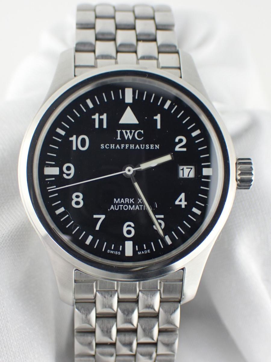 IWC パイロットウォッチ IW325307 ブラック 37mm径、メンズ(A※傷あり中古)
