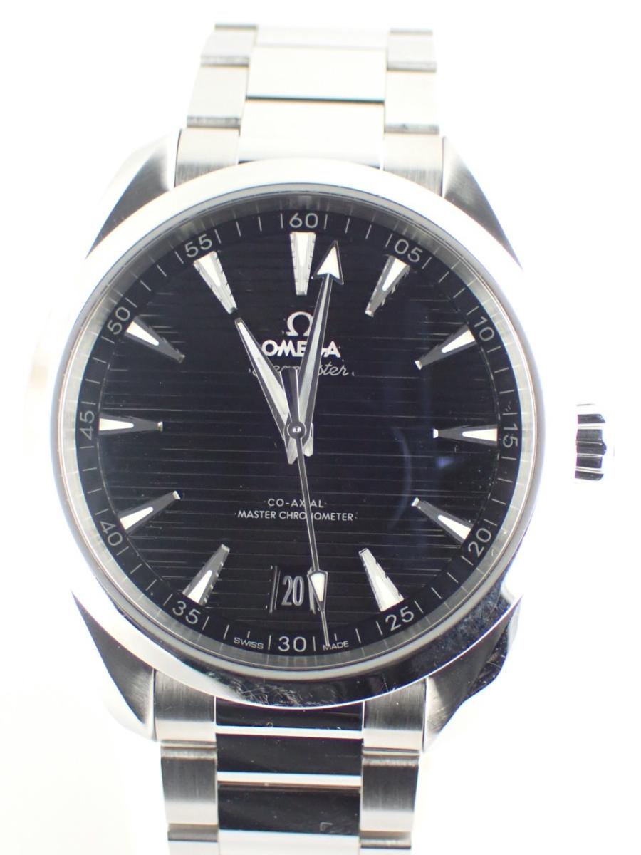 オメガ シーマスターアクアテラ 220.10.41.21.01.001 ブラック 41mm径、メンズ(A※小傷あり)