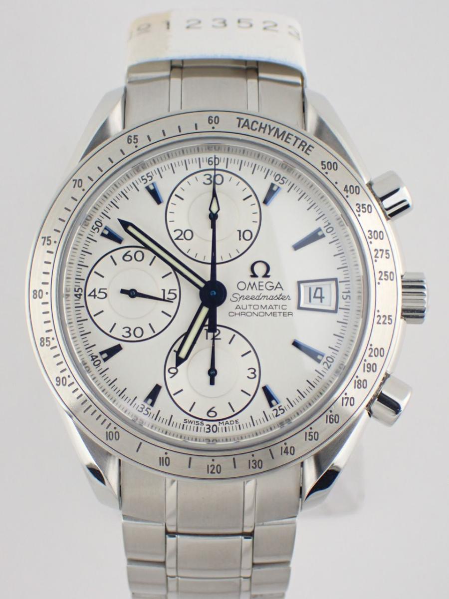オメガ スピードマスター 3211.32 ホワイト 42mm径、メンズ、数量限定モデル(AAA※前オーナーによるOH後未使用)