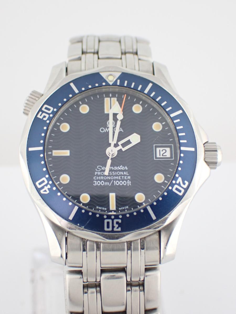 オメガ シーマスター 2551.80 ブルー 36mm径、メンズ(A※小傷あり)