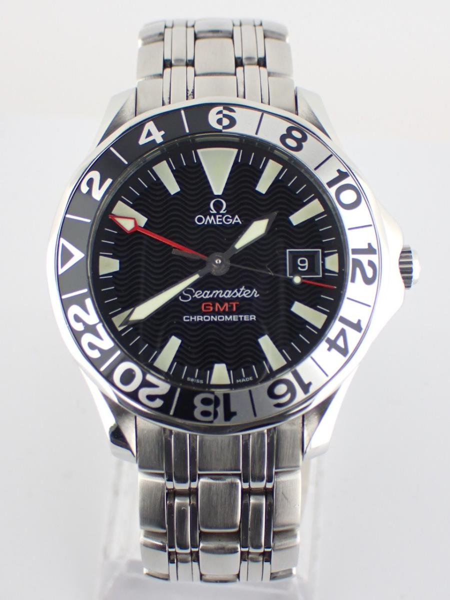 オメガ シーマスター 2234.50 ブラック 41mm径、メンズ、数量限定モデル(A※傷あり中古)