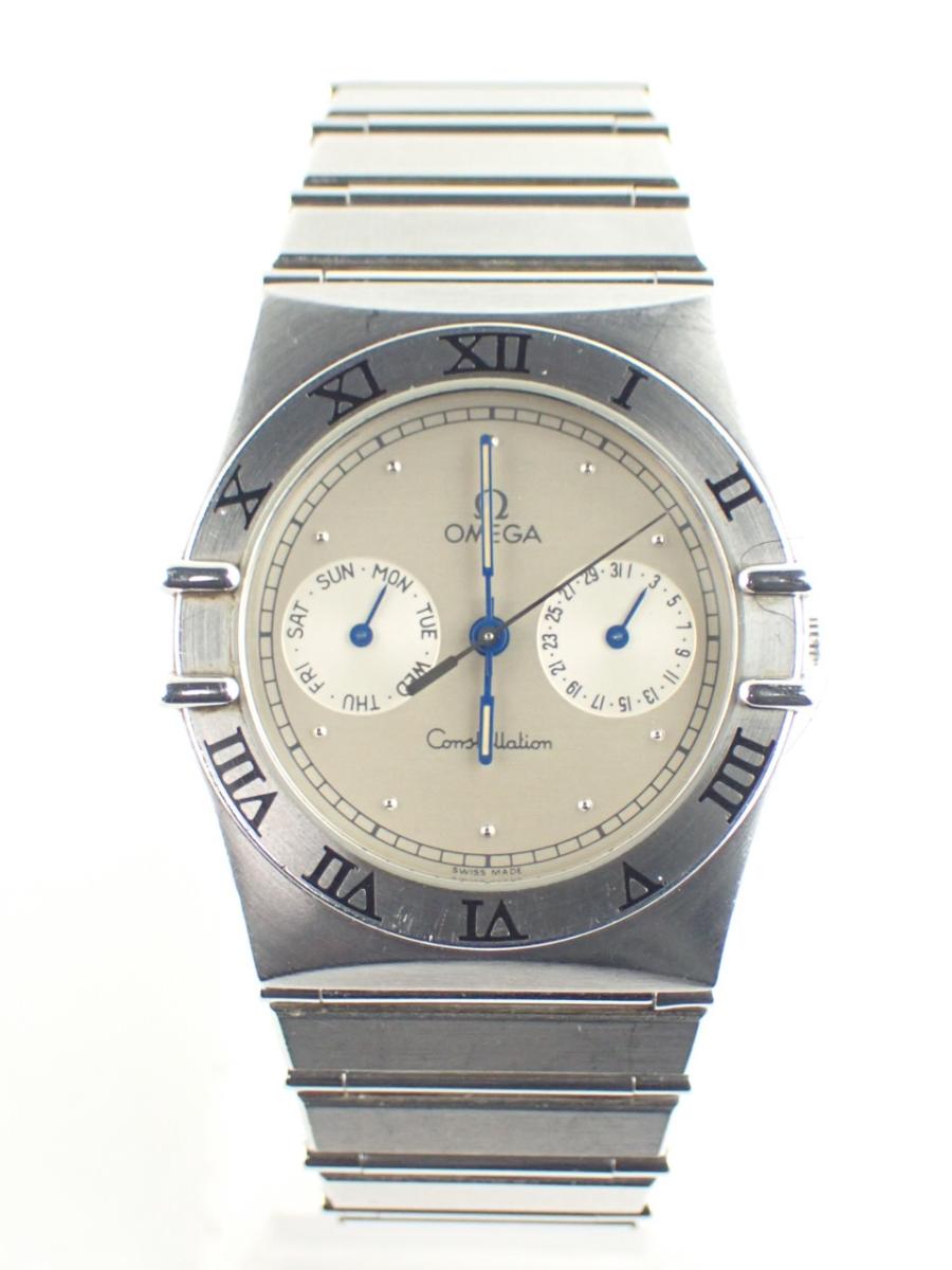 オメガ コンステレーション 396.1070 ピンク系 33mm径、メンズ、レディース(A※小傷あり、不動)