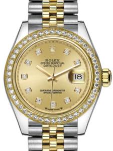 ロレックス レディデイトジャスト 279383rbr-0011 新品未使用 内箱 外箱 保証書