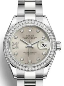 ロレックス レディデイトジャスト 279384rbr-0022 新品未使用 内箱 外箱 保証書