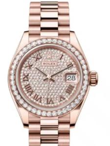 ロレックス レディデイトジャスト 279135rbr-0021 新品未使用 内箱 外箱 保証書