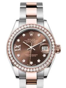 ロレックス レディデイトジャスト 279381rbr-0004 新品未使用 内箱 外箱 保証書